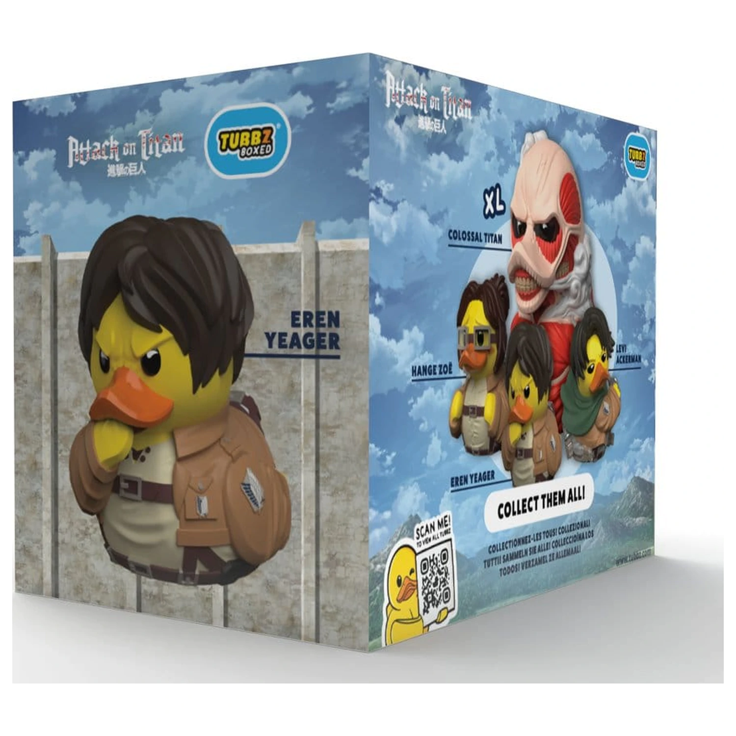 Attack on Titan Tubbz PVC Figur Eren Yeager Produktfoto