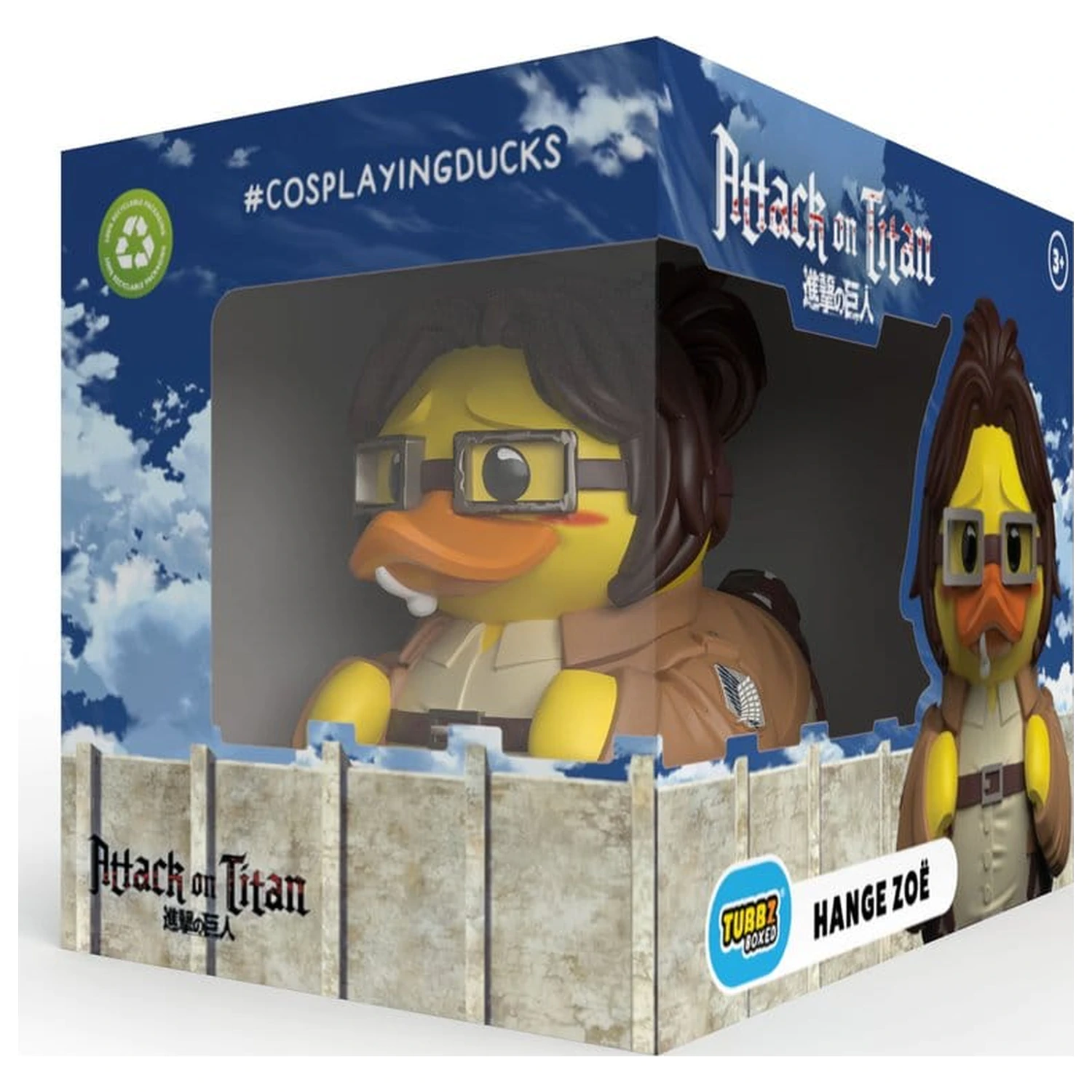 Attack on Titan Tubbz PVC Figur Hange Zoe Produktfoto