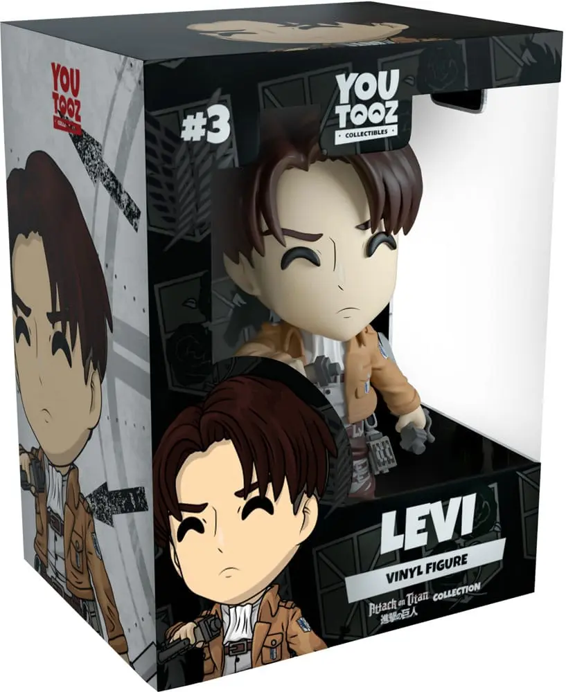 Attack on Titan Vinyl Figur Levi 11 cm Produktfoto