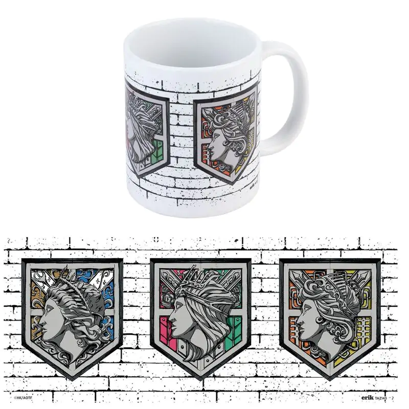 Attack On Titan Wall Emblem Tasse 350ml termékfotó