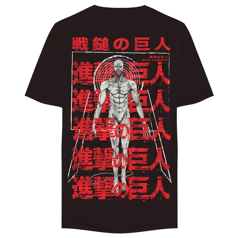 Attack on Titan War Hammer Titan T-shirt Produktfoto