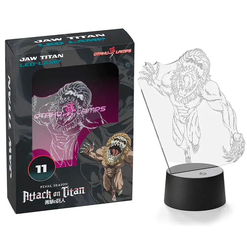 Attack on Titans  Jaw Titan Final Season LED-Lampe 20cm Produktfoto