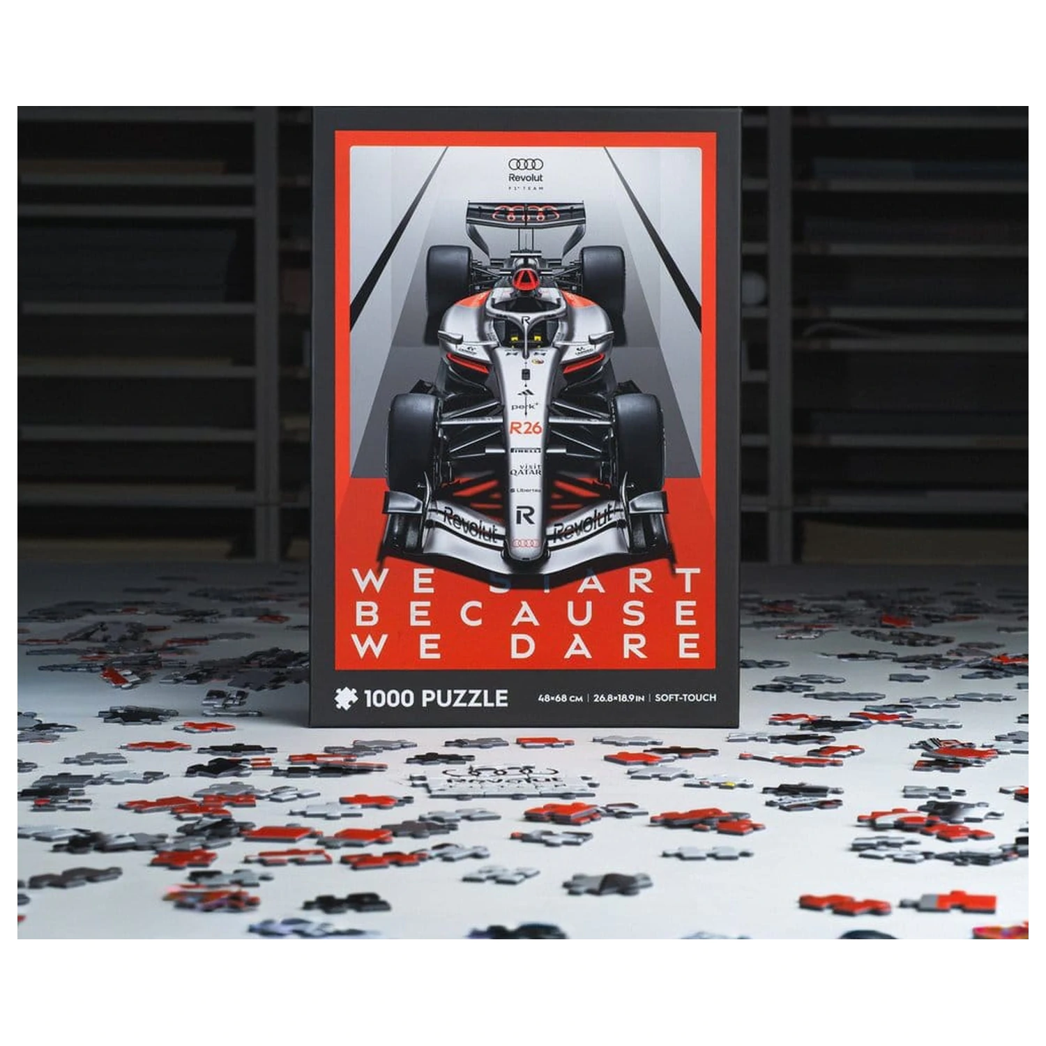Audi Revolut F1 Team Puzzle R26 2026 (1000 Teile) 48 x 68 cm Produktfoto