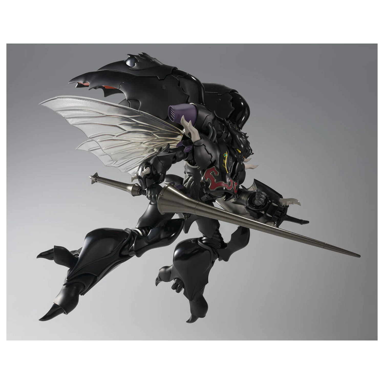 Aura Battler Dunbine The Robot Spirits Side AB Zwarth HD Figur 18cm Produktfoto