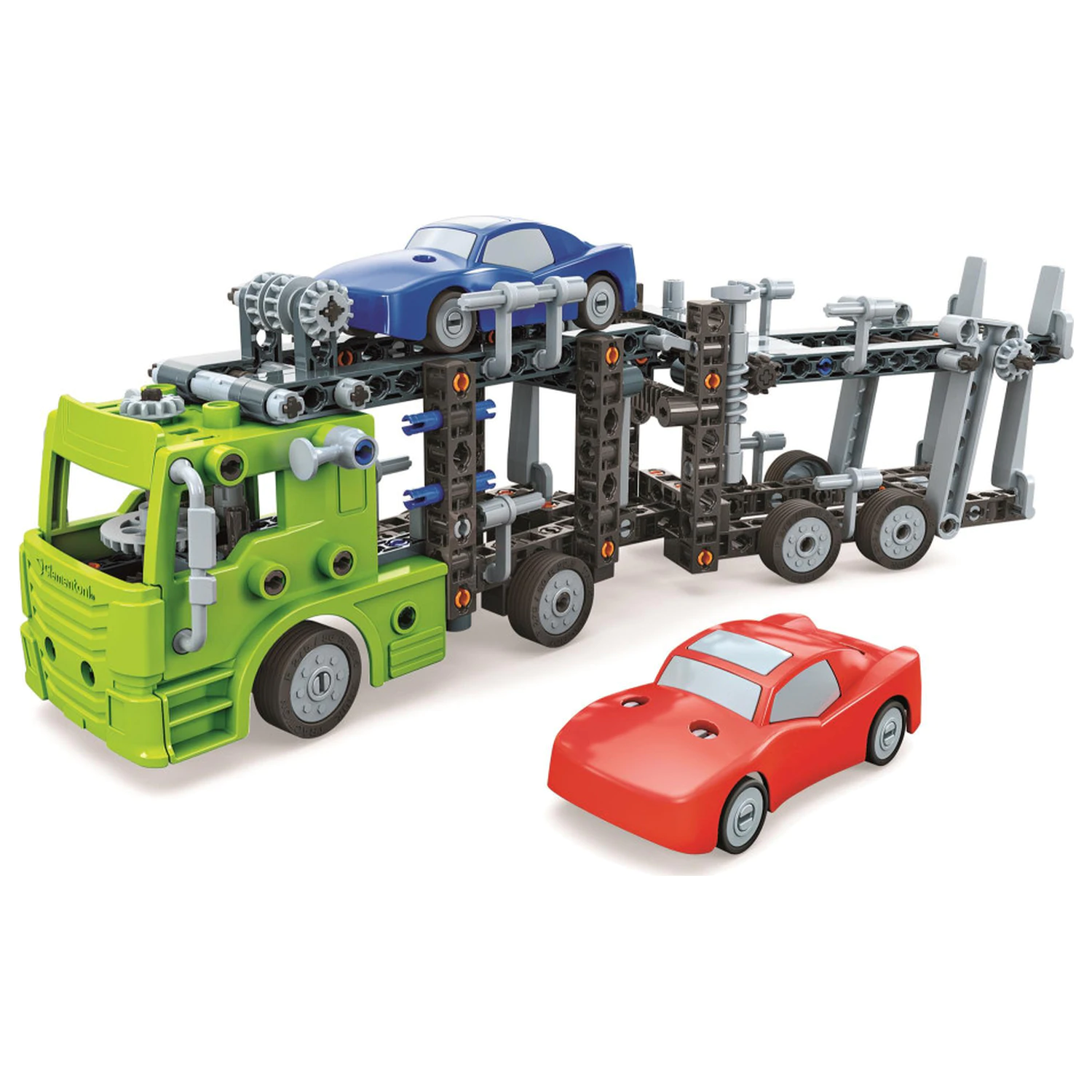 Car Transporter Mechaniker 10-in-1 Konstruktionsspielzeug Produktfoto