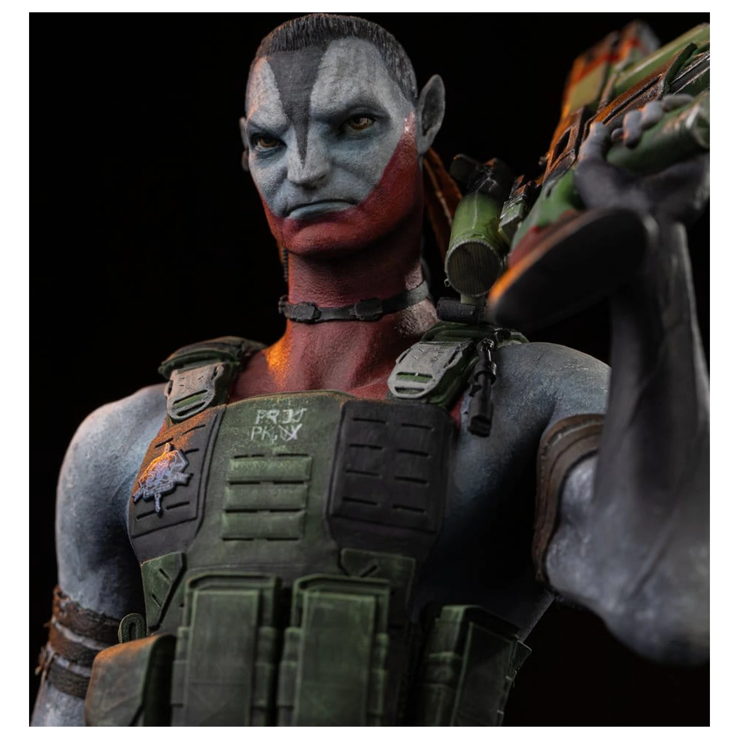 Avatar 3: Fire and Ash Art Scale Statue 1/10 Miles Quaritch 36 cm Produktfoto