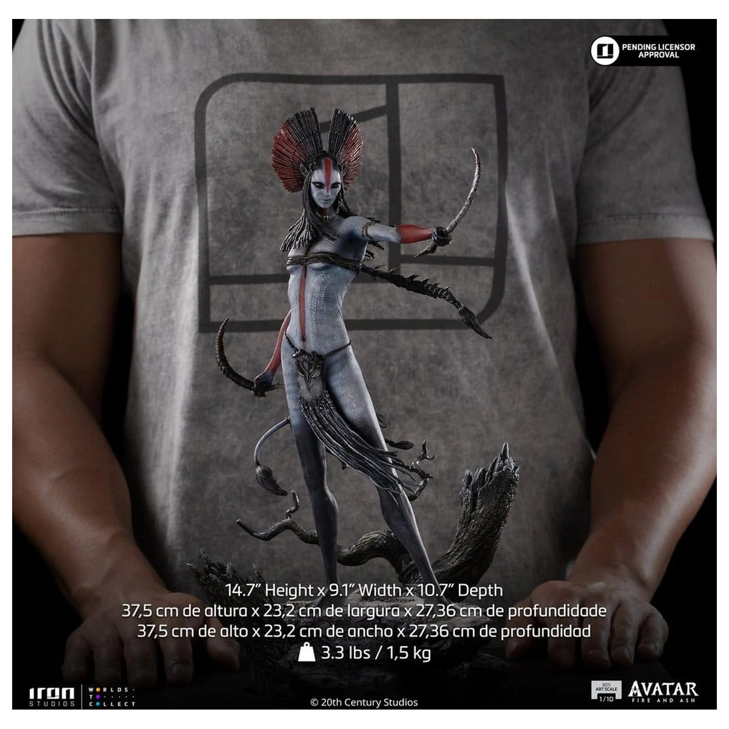 Avatar 3: Fire and Ash Art Scale Statue 1/10 Varang 38 cm Produktfoto