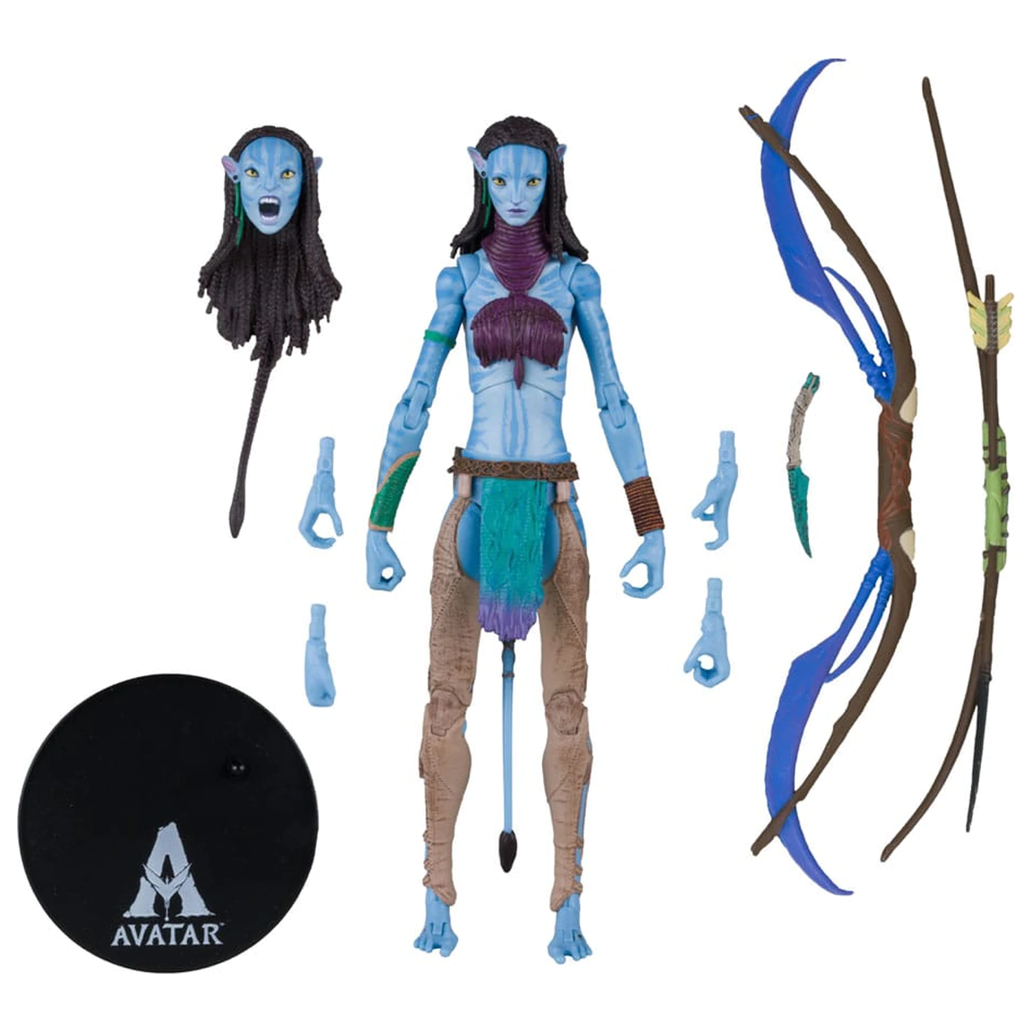 Avatar: Fire and Ash Actionfigur Neytiri (Omatikaya Warrior) 18 cm Produktfoto