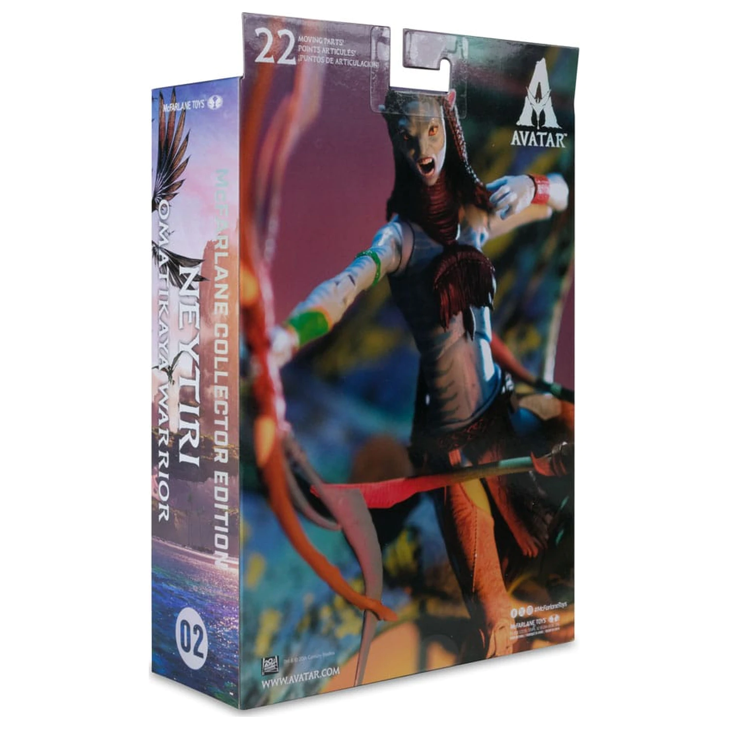 Avatar: Fire and Ash Actionfigur Neytiri (Omatikaya Warrior) 18 cm Produktfoto