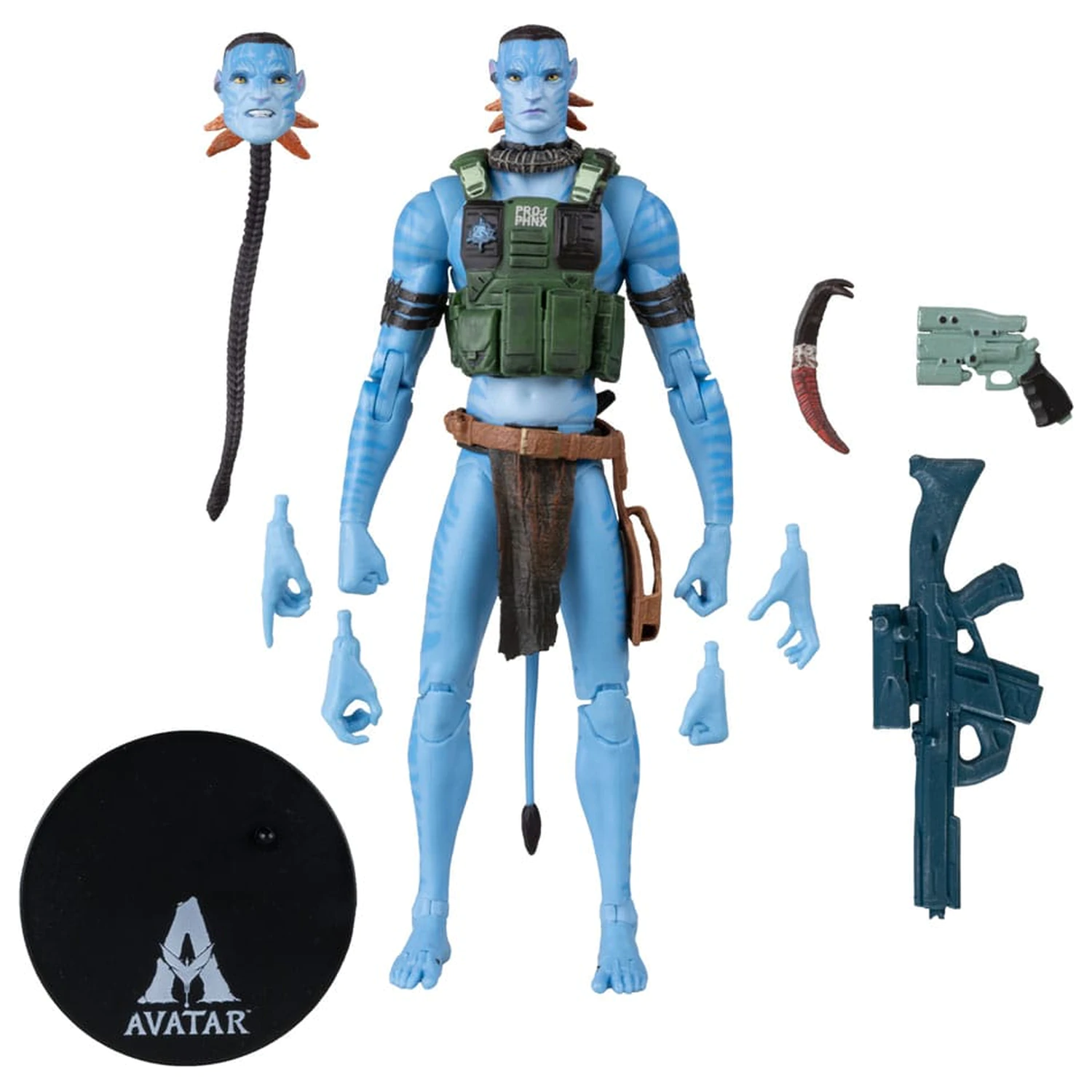 Avatar: Fire and Ash Action Figur Quaritch (Ash Recom) (Gold Label) 18 cm Produktfoto