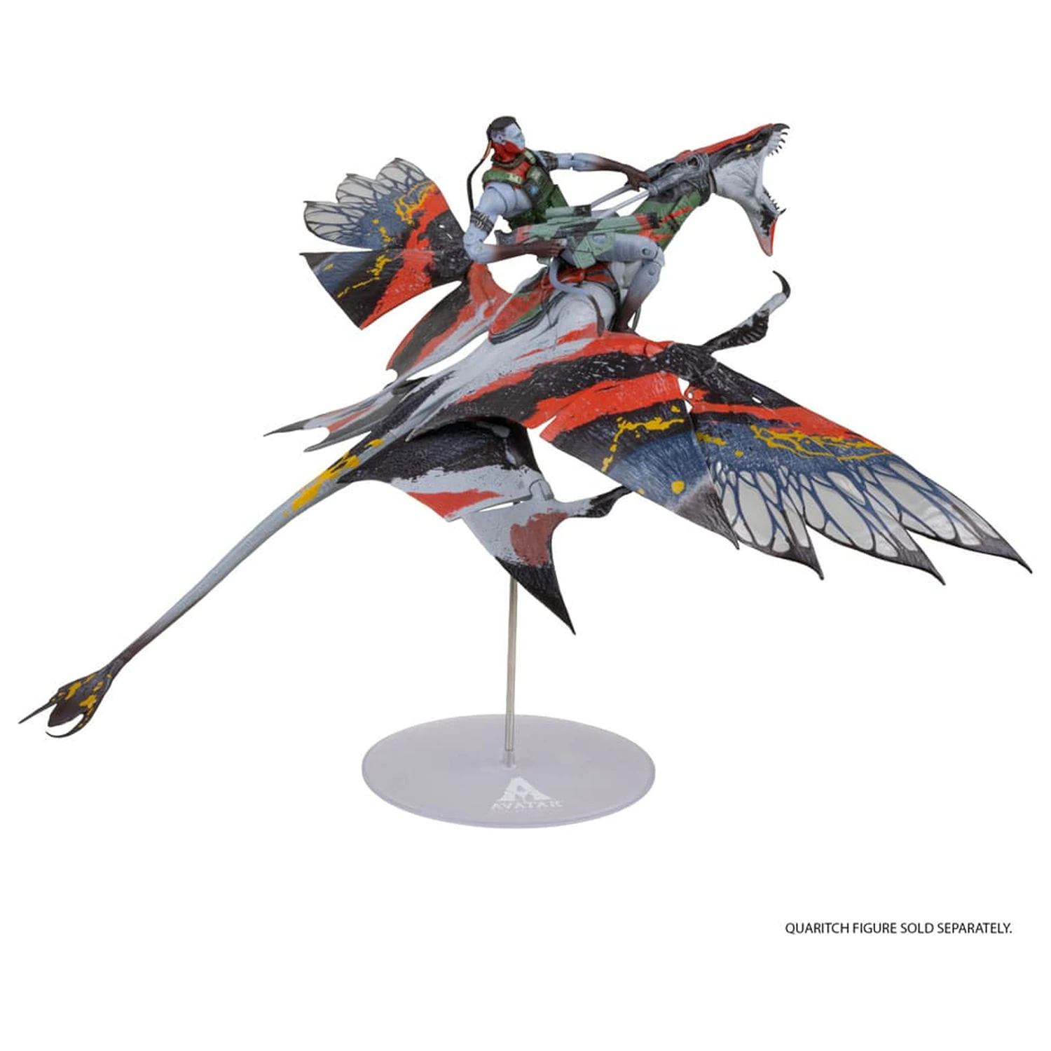 Avatar: Fire and Ash Action-Figur Quaritch's neue Banshee Produktfoto