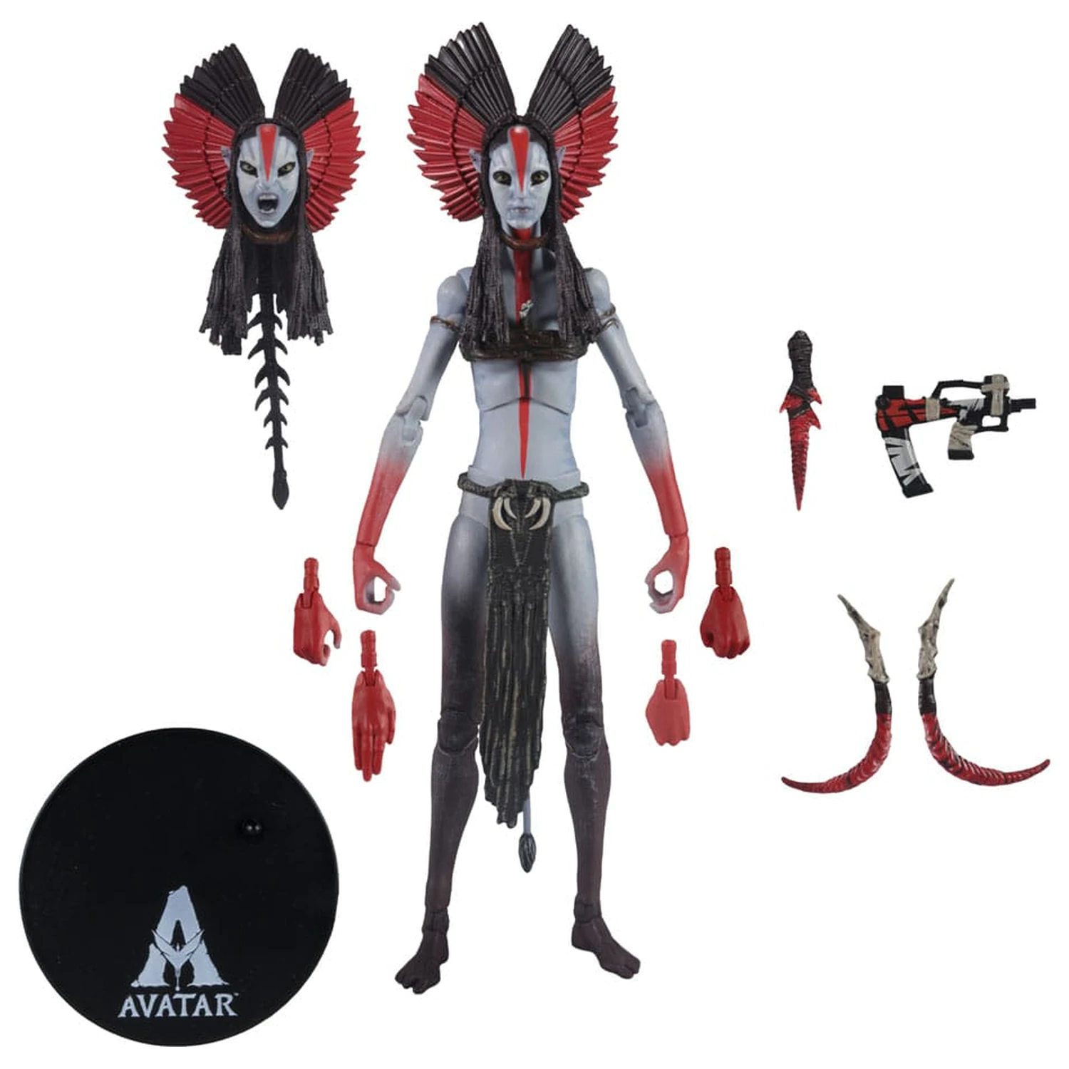 Avatar: Fire and Ash Actionfigur Varang (Mangkwan Leader) 18 cm Produktfoto