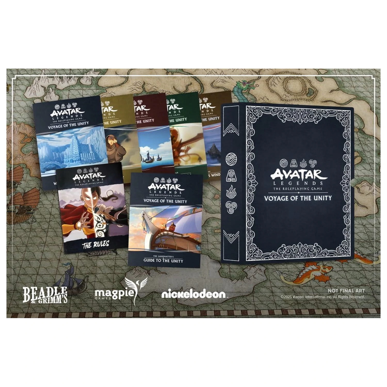 Avatar Legends Abenteuer Serie Voyage of the Unity *Englische Version* Produktfoto