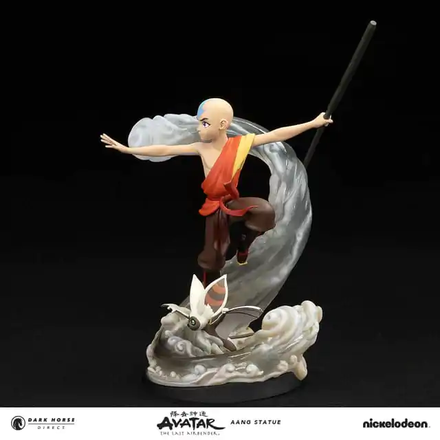 Avatar Der Herr der Elemente PVC Statue Aang & Momo 30 cm termékfotó