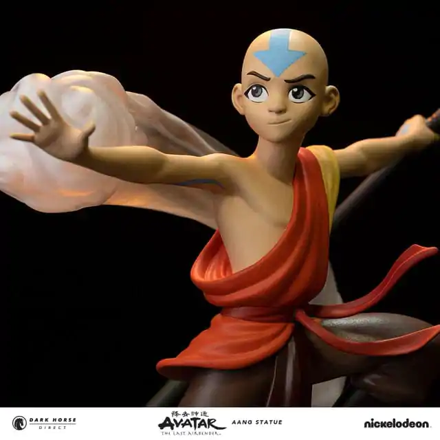 Avatar Der Herr der Elemente PVC Statue Aang & Momo 30 cm termékfotó