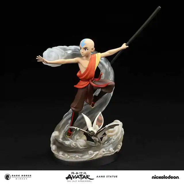 Avatar Der Herr der Elemente PVC Statue Aang & Momo 30 cm termékfotó