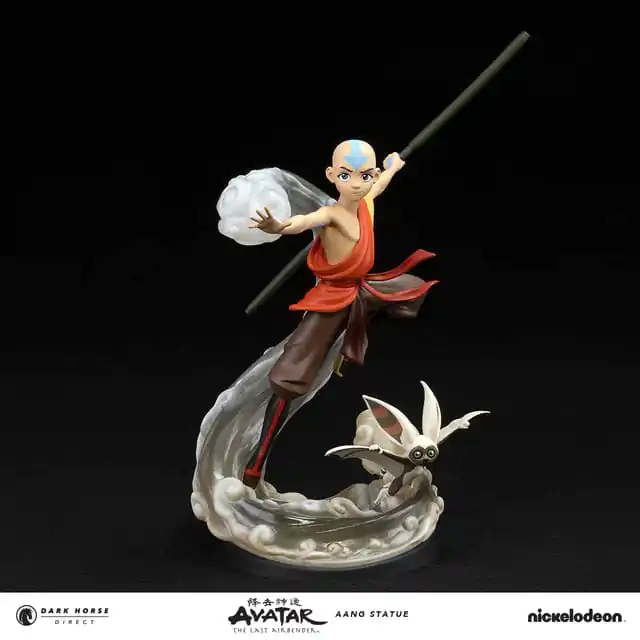 Avatar Der Herr der Elemente PVC Statue Aang & Momo 30 cm termékfotó