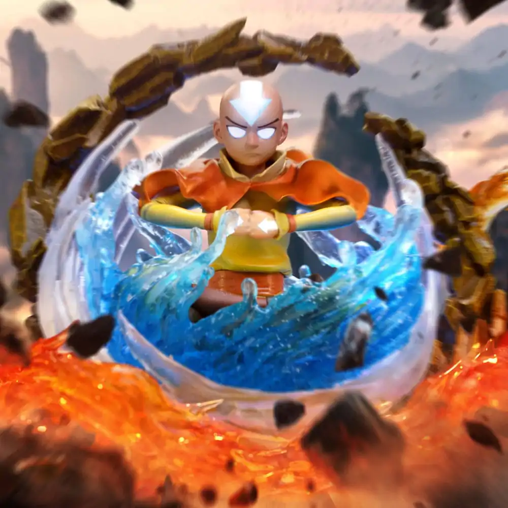 Avatar: The Last Airbender Art Scale Statue 1/10 Aang 21 cm Produktfoto