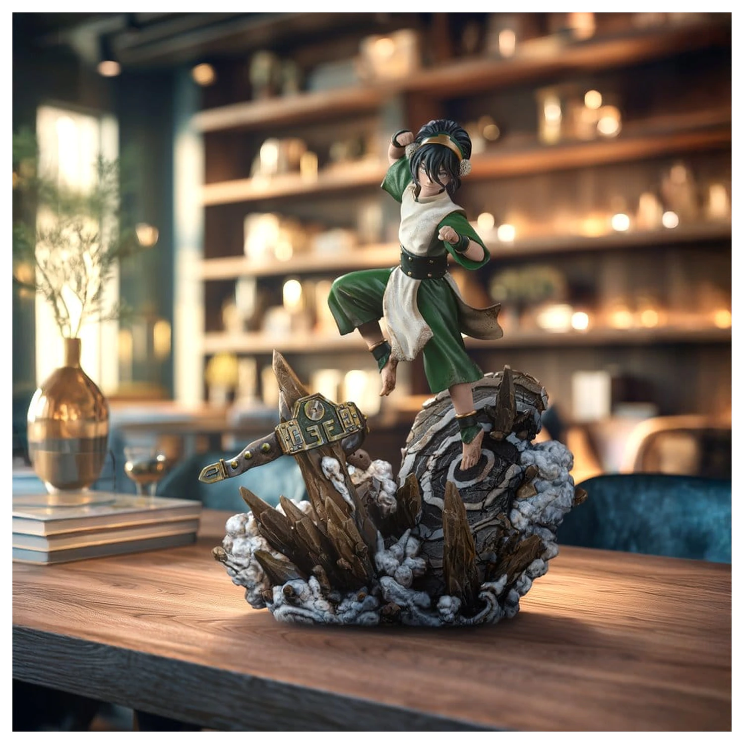 Avatar: The Last Airbender Art Scale Statue 1/10 Toph 20 cm Produktfoto