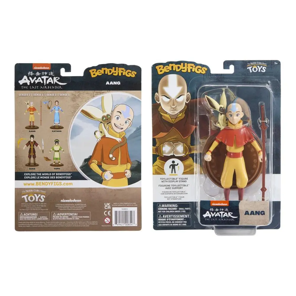 Avatar Der Herr der Elemente Bendyfigs Biegefigur Aang 18 cm Produktfoto
