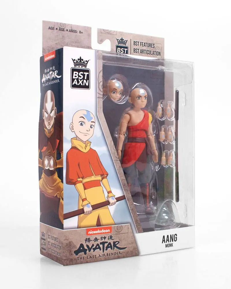 Avatar - Der Herr der Elemente BST AXN Actionfigur Aang Monk 13 cm Produktfoto