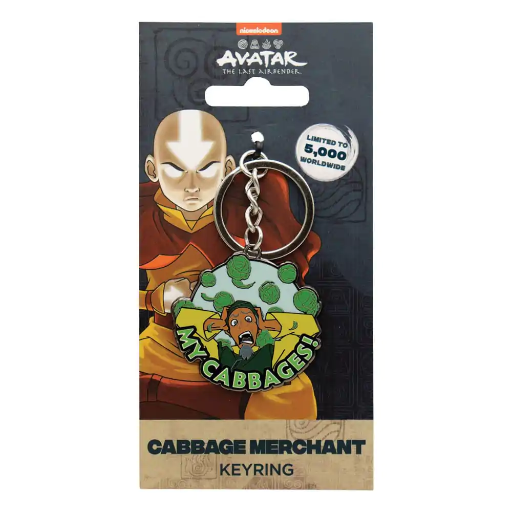 Avatar Der Herr der Elemente Schlüsselanhänger Cabbage Merchant Limited Edition termékfotó