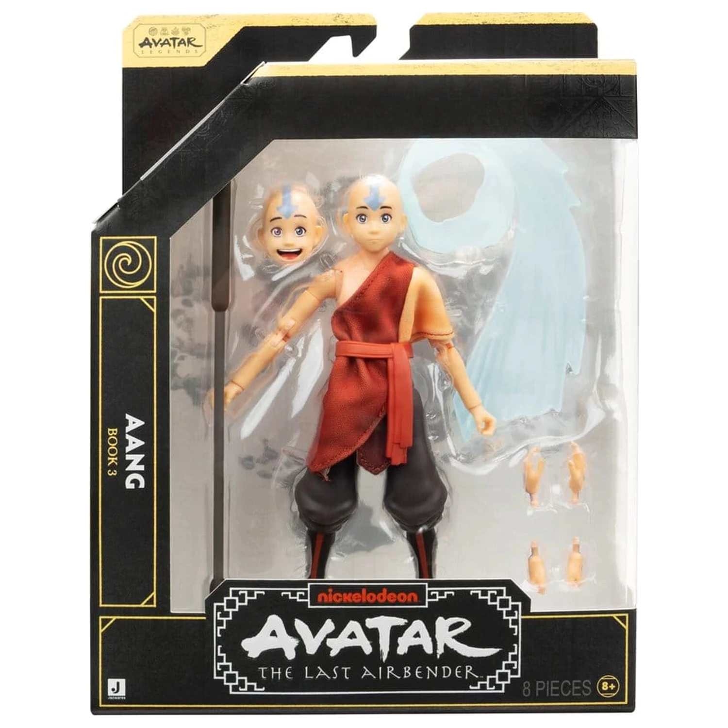 Avatar: The Last Airbender Klassische Actionfigur Aang (B3) 17 cm Produktfoto