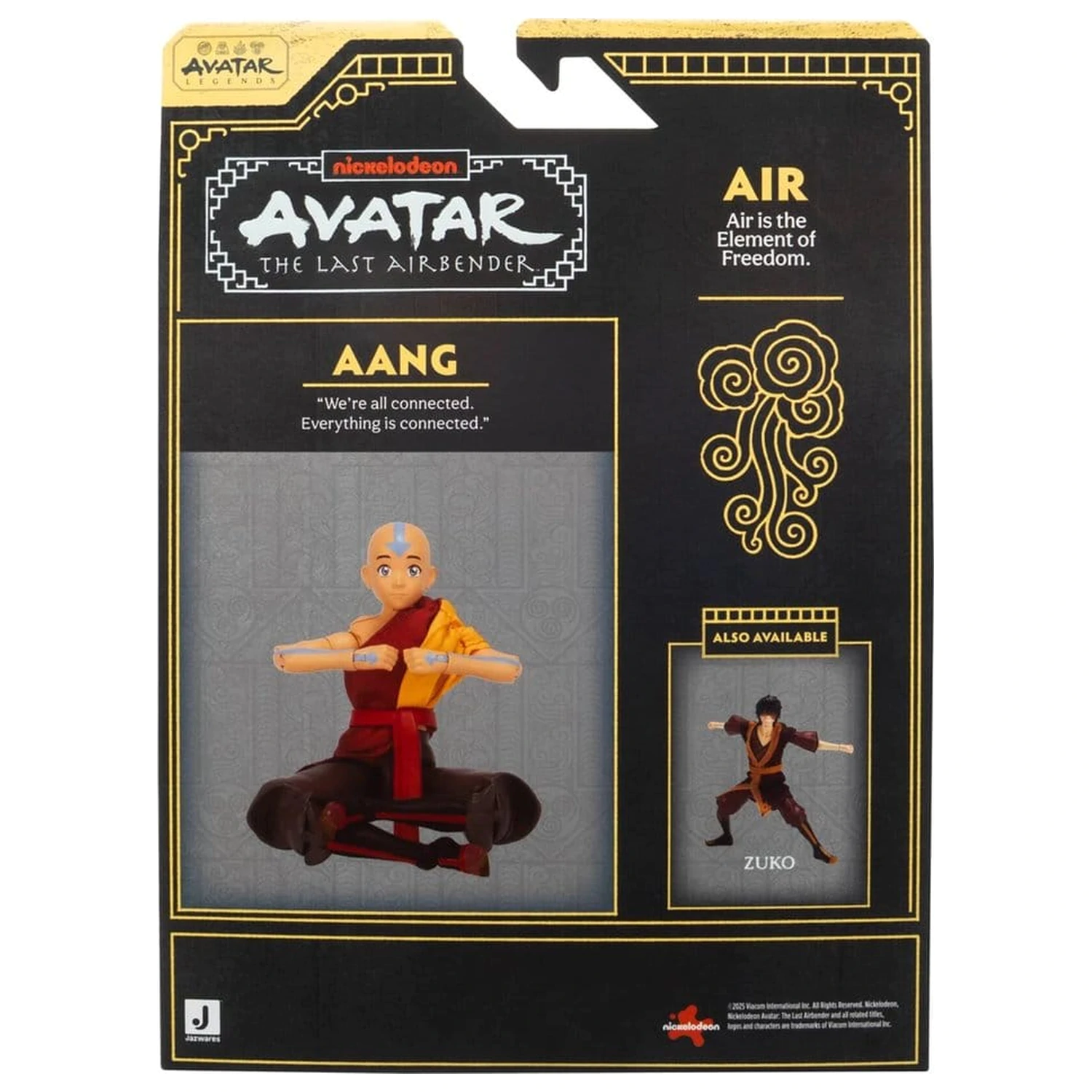 Avatar: The Last Airbender Klassische Actionfigur Aang (B3) 17 cm Produktfoto