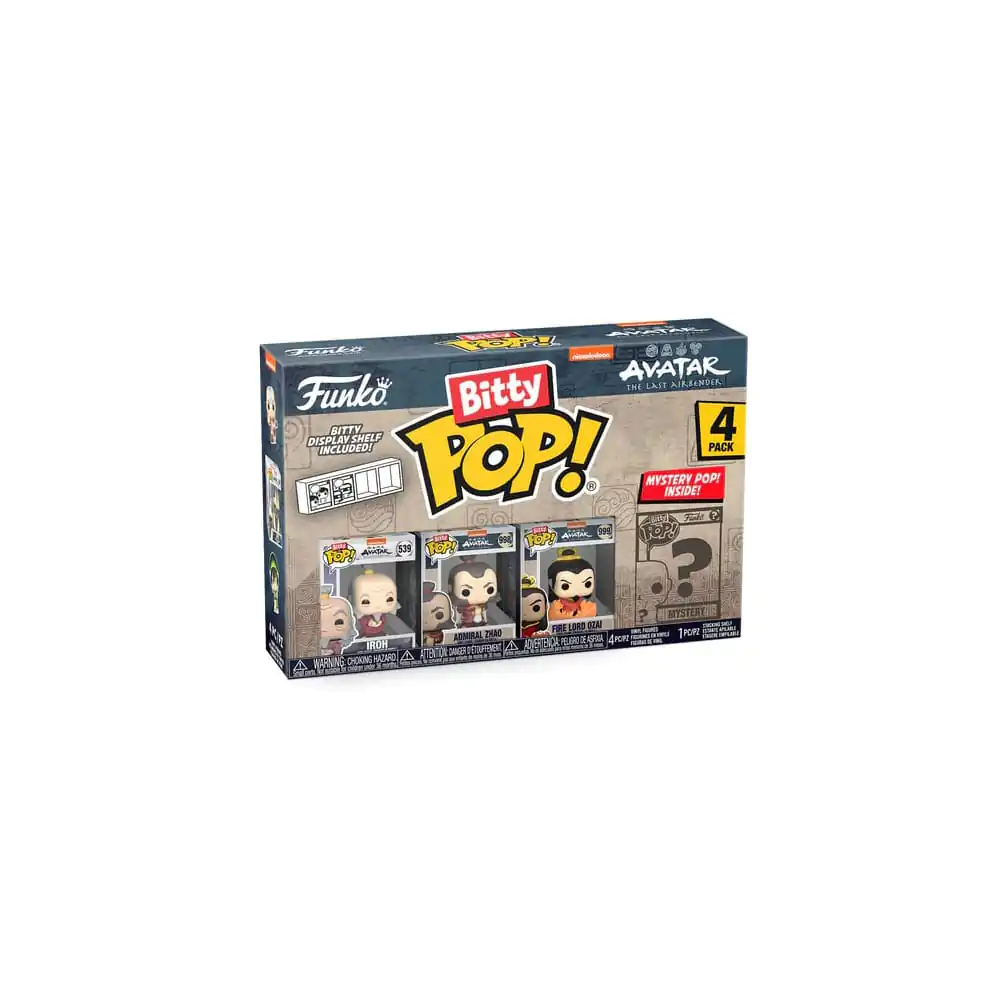 Avatar Der Herr der Elemente Bitty Funko POP! Vinyl Figuren 4er-Pack Iroh 2,5 cm termékfotó