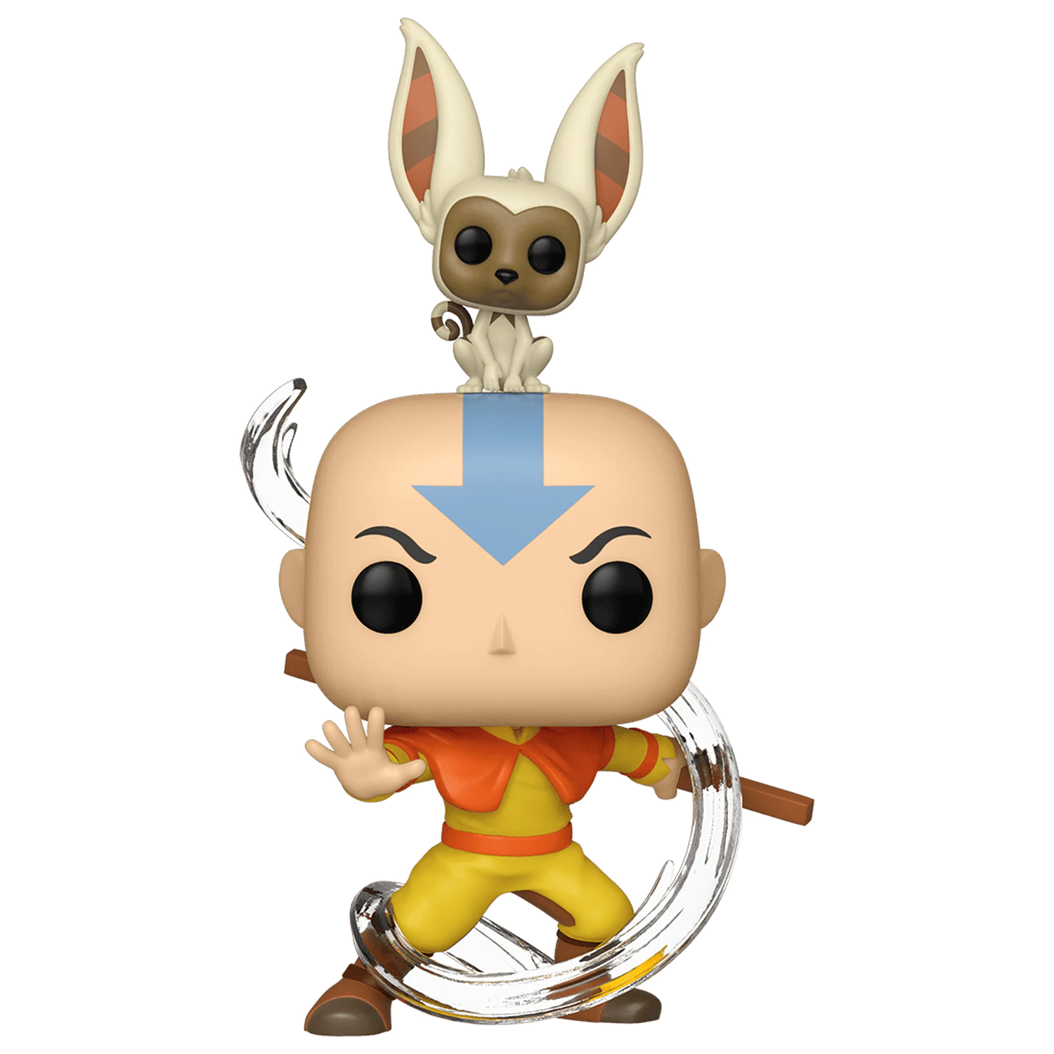 Avatar Der Herr der Element POP! Animation Vinyl Figur Aang w/ Momo 9 cm Produktfoto