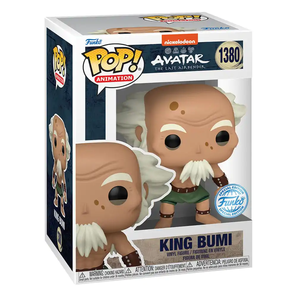 Avatar Der Herr der Element POP! Animation Vinyl Figur King Bumi 9 cm termékfotó