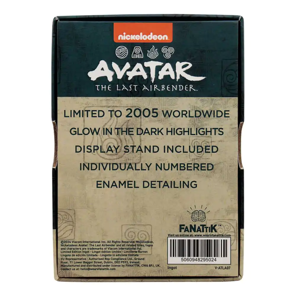 Avatar Der Herr der Elemente Metallbarren Aang Limited Edition termékfotó