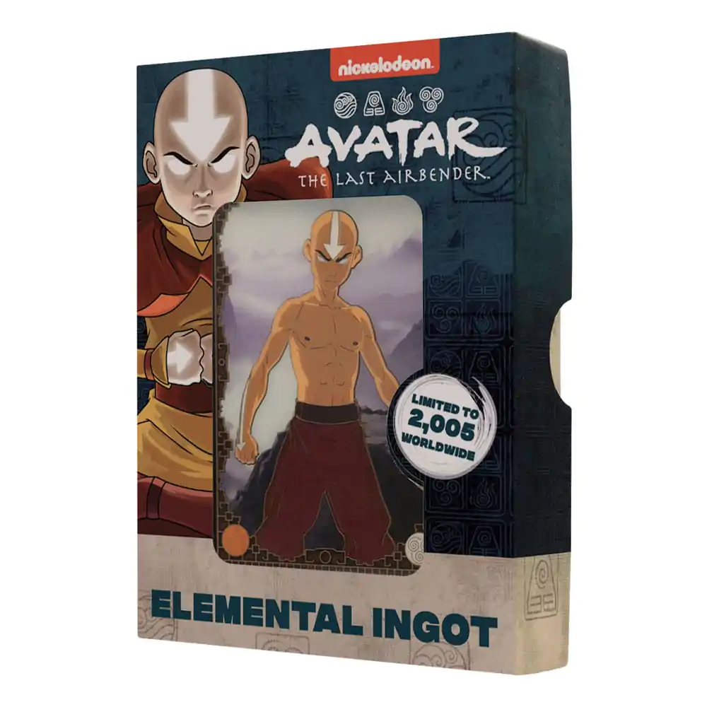 Avatar Der Herr der Elemente Metallbarren Aang Limited Edition termékfotó