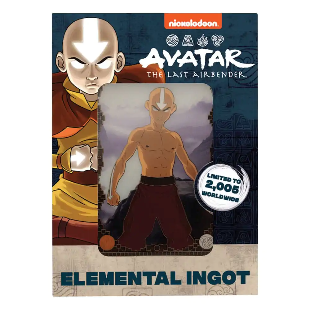 Avatar Der Herr der Elemente Metallbarren Aang Limited Edition termékfotó