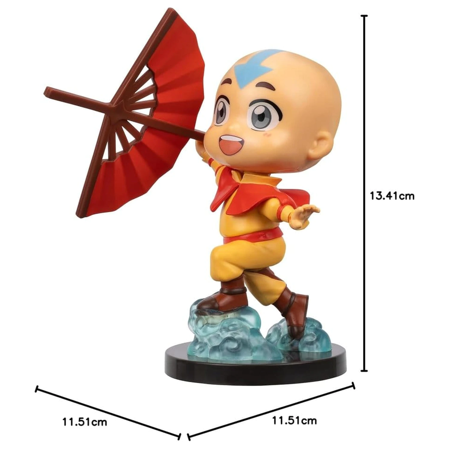 Avatar: The Last Airbender Kawaii Mini Figur Aang (Book 2) 10 cm Produktfoto