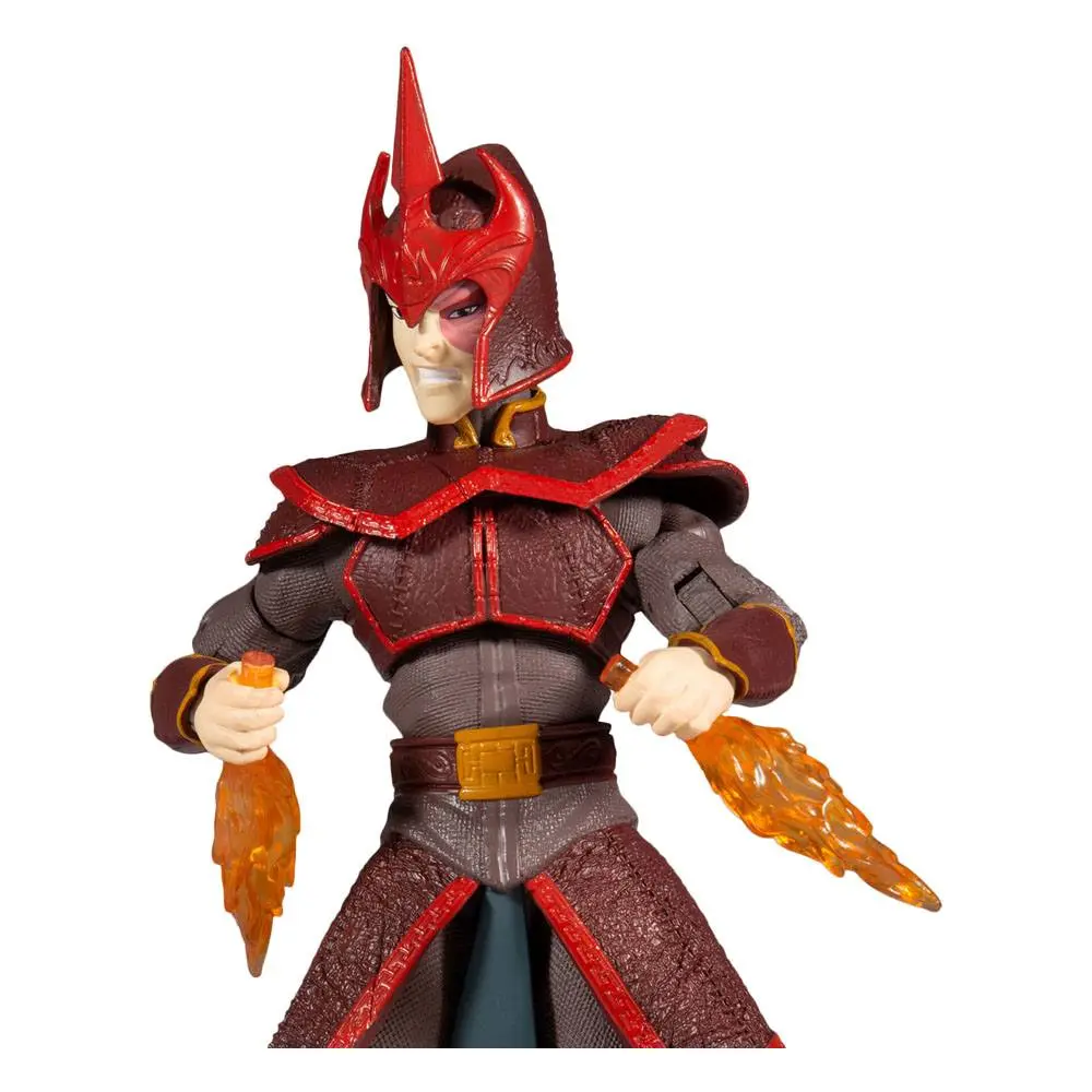 Avatar - Der Herr der Elemente Actionfigur Prince Zuko Helmeted (Gold Series) 18 cm Produktfoto