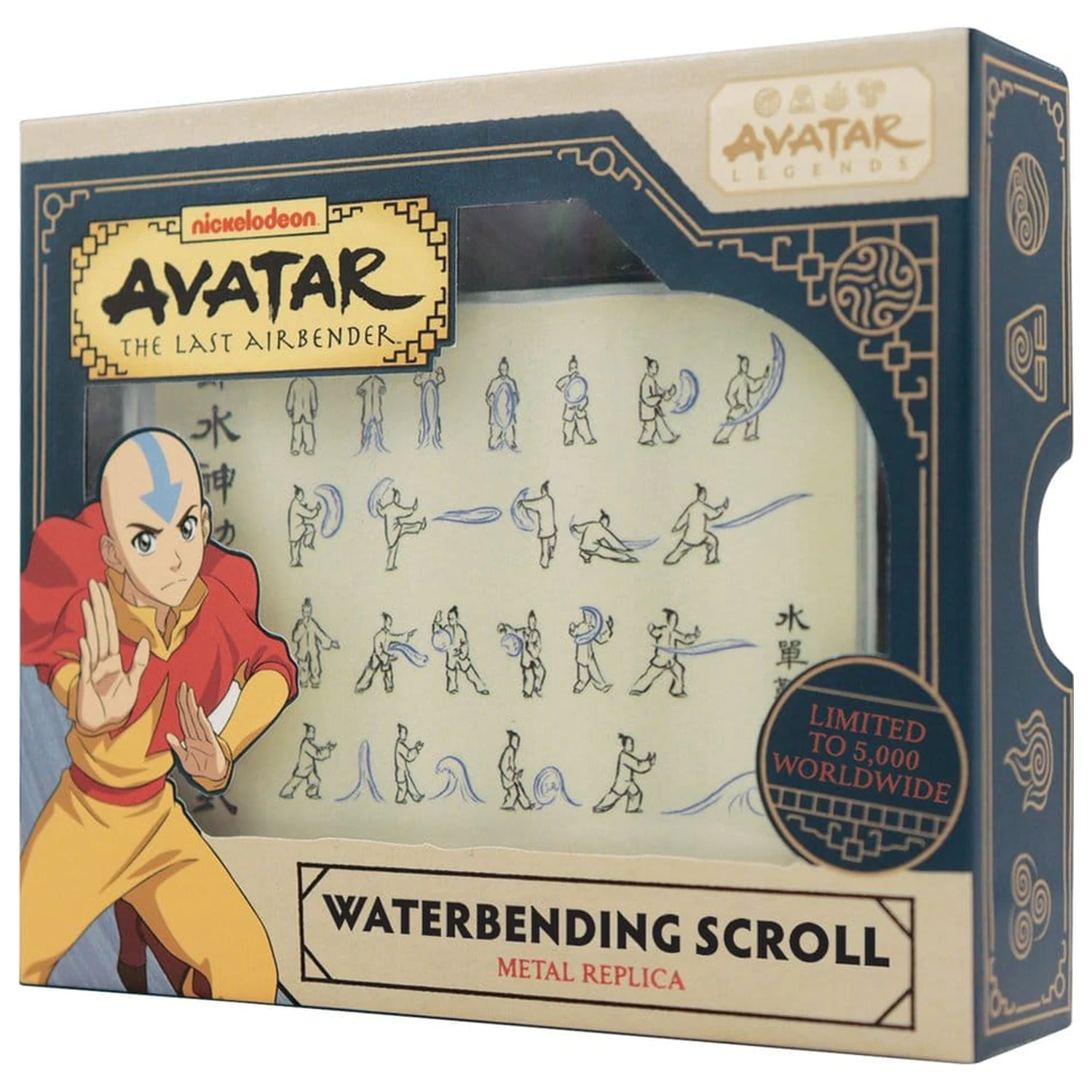 Avatar: The Last Airbender Replika Wasserbändigen Schriftrolle Produktfoto