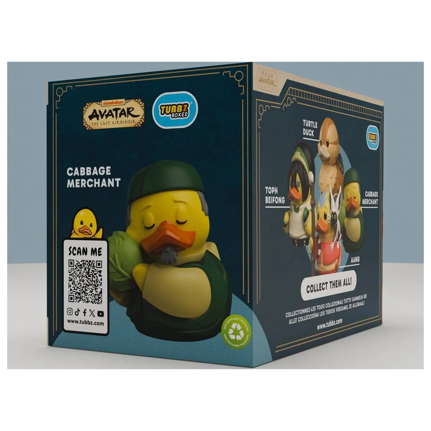 Avatar: The Last Airbender Tubbz PVC Figur Cabbage Merchant Boxed Edition 10 cm Produktfoto