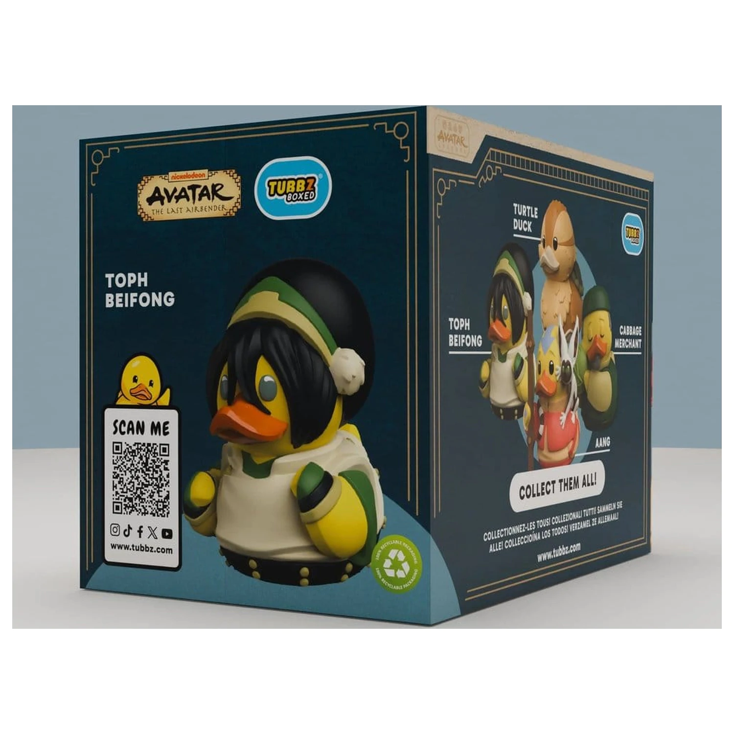 Avatar: The Last Airbender Tubbz PVC Figur Toph Beifong Boxed Edition 10 cm Produktfoto