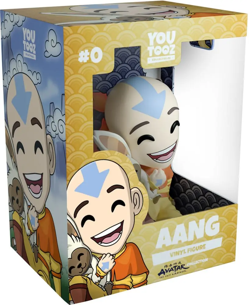 Avatar Der Herr der Elemente Vinyl Figur Aang 10 cm termékfotó