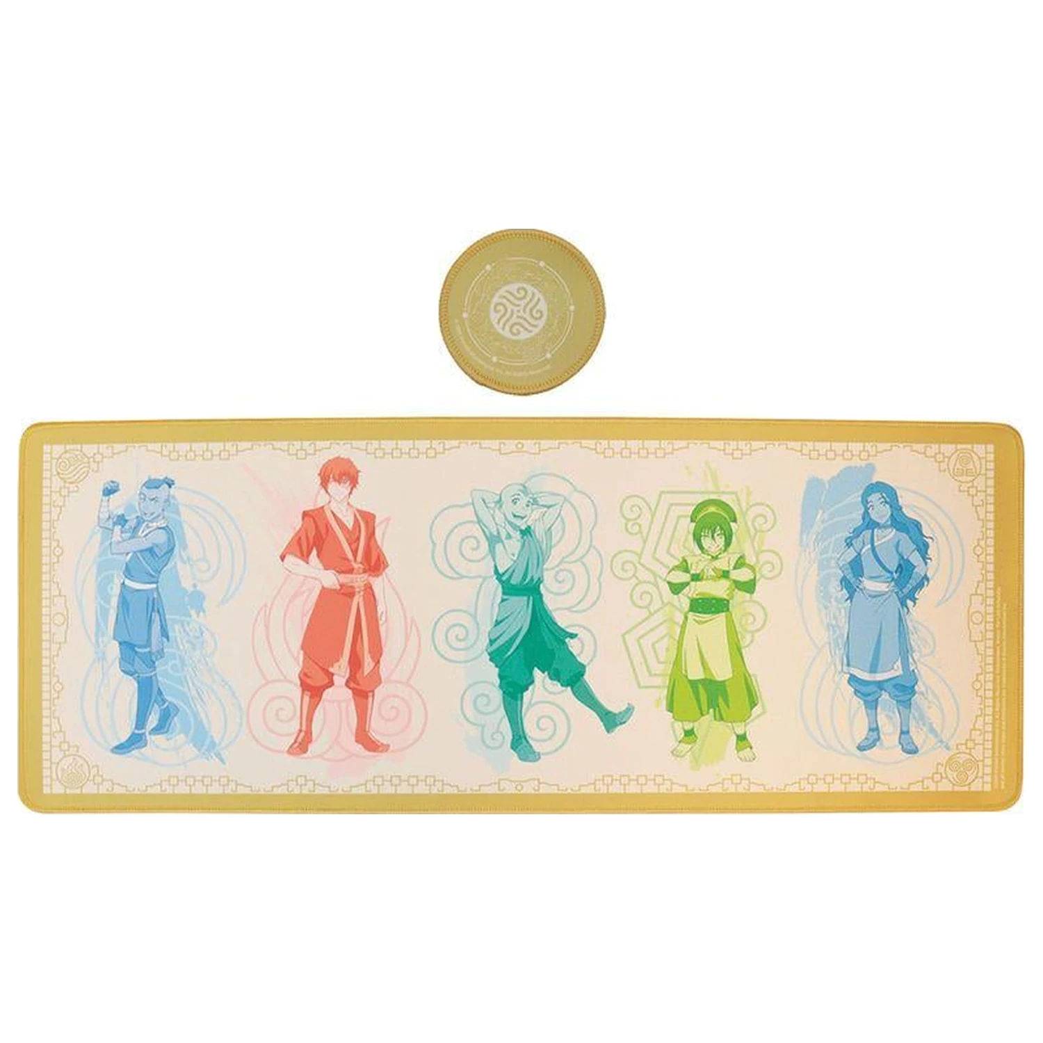 Avatar: The Last Airbender XL Schreibtischunterlage + 1 Untersetzer Produktfoto
