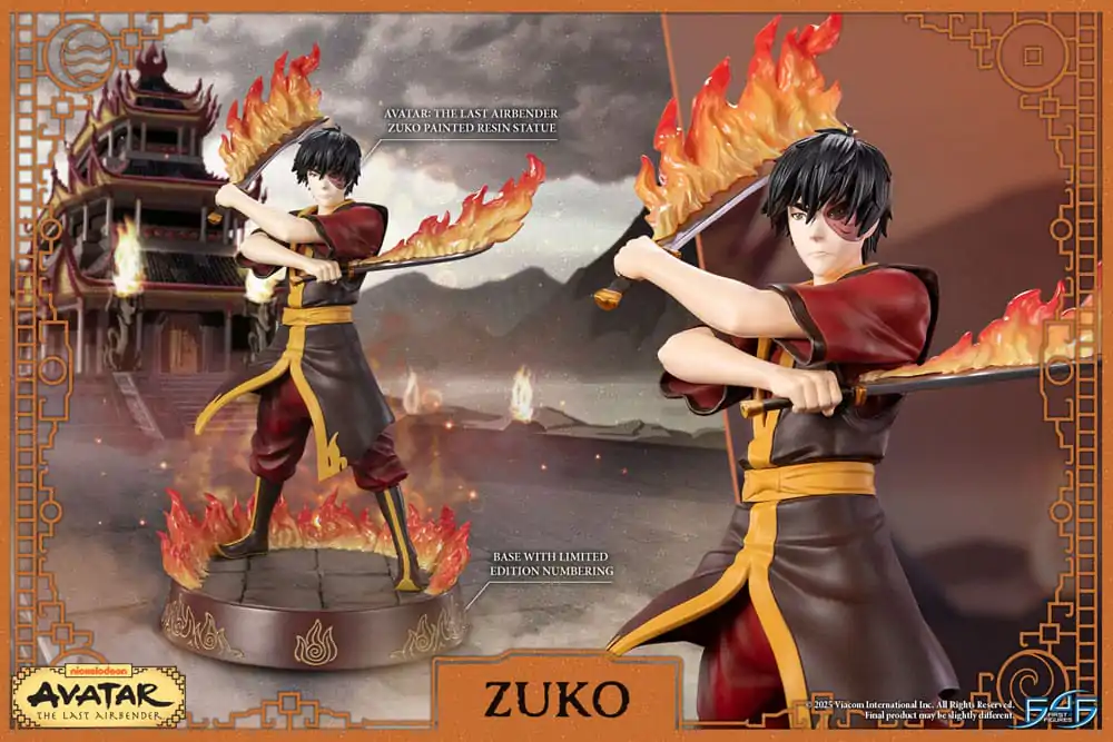 Avatar Der Herr der Elemente Statue Zuko 32 cm Produktfoto