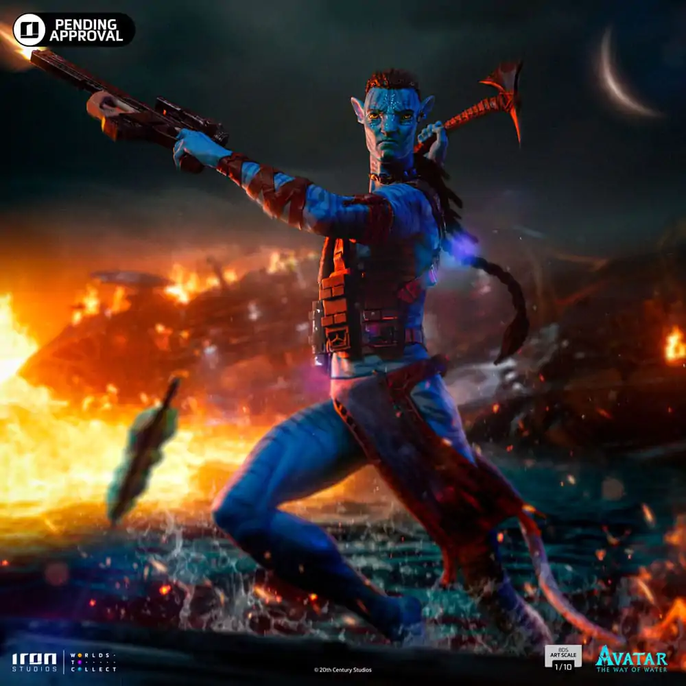 Avatar: The Way of Water BDS Art Scale Statue 1/10 Jake Sully 48 cm Produktfoto