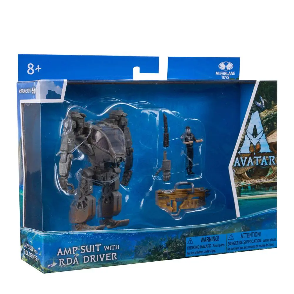 Avatar: The Way of Water Deluxe Medium Actionfiguren Amp Suit with RDA Driver Produktfoto