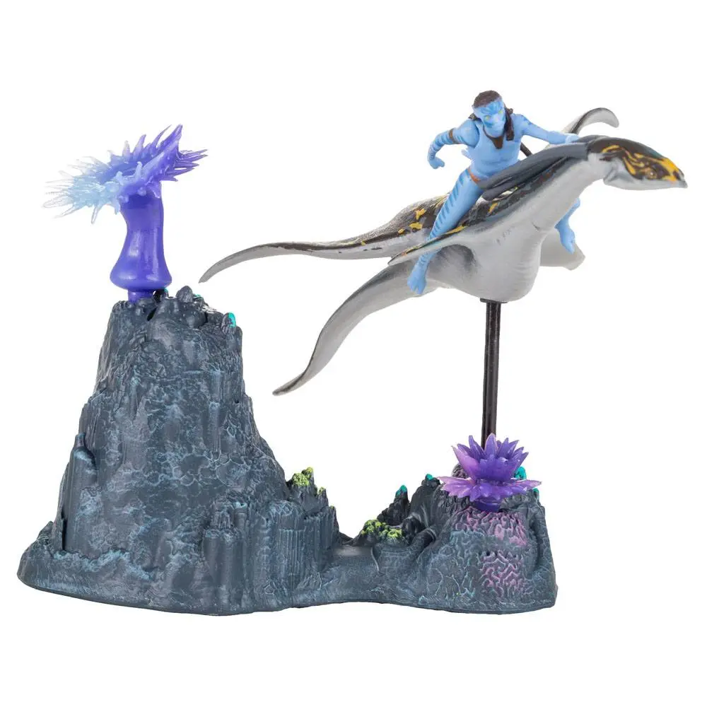 Avatar: The Way of Water Deluxe Medium Actionfiguren Neteyam & Ilu termékfotó