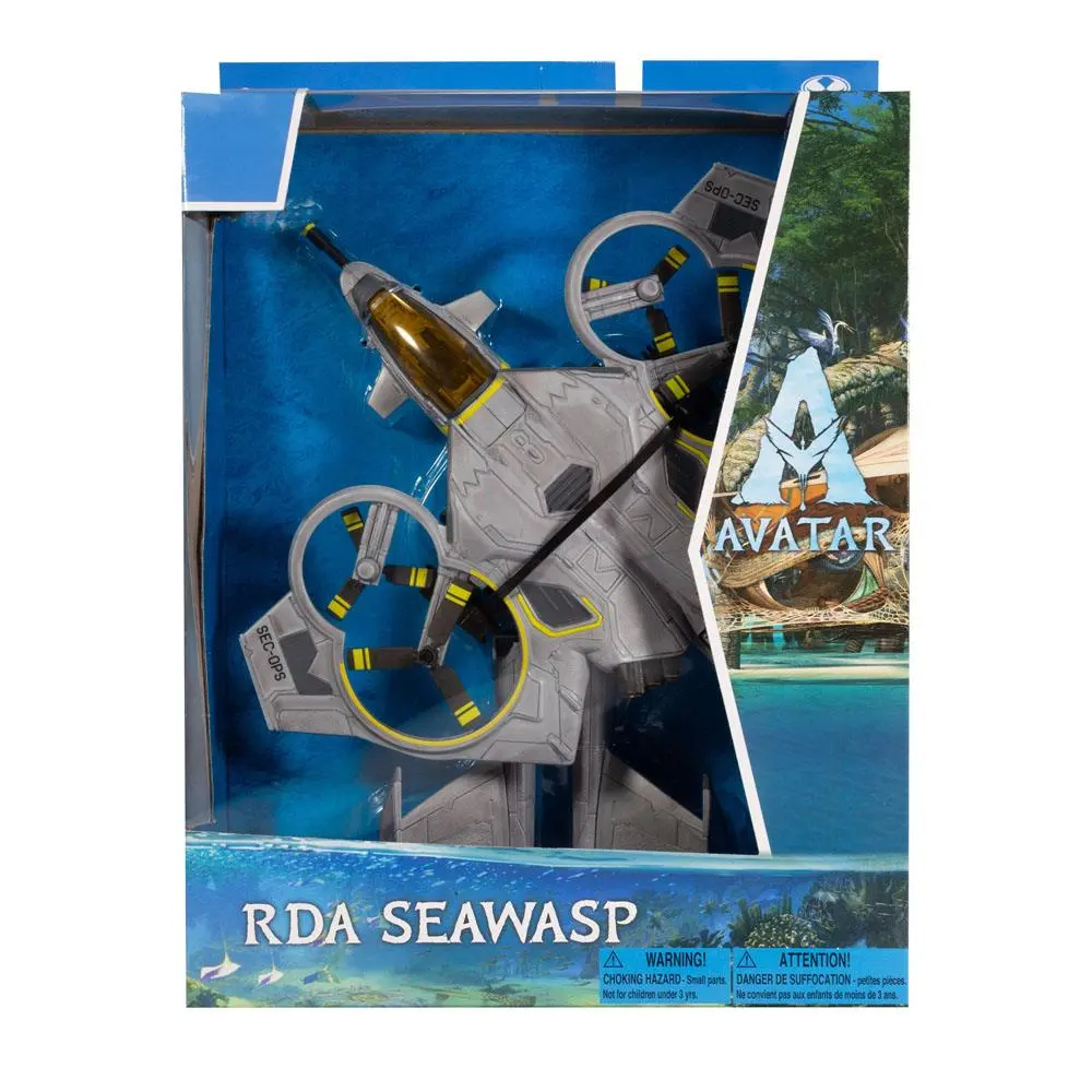 Avatar: The Way of Water Deluxe Large Actionfiguren RDA Seawasp termékfotó