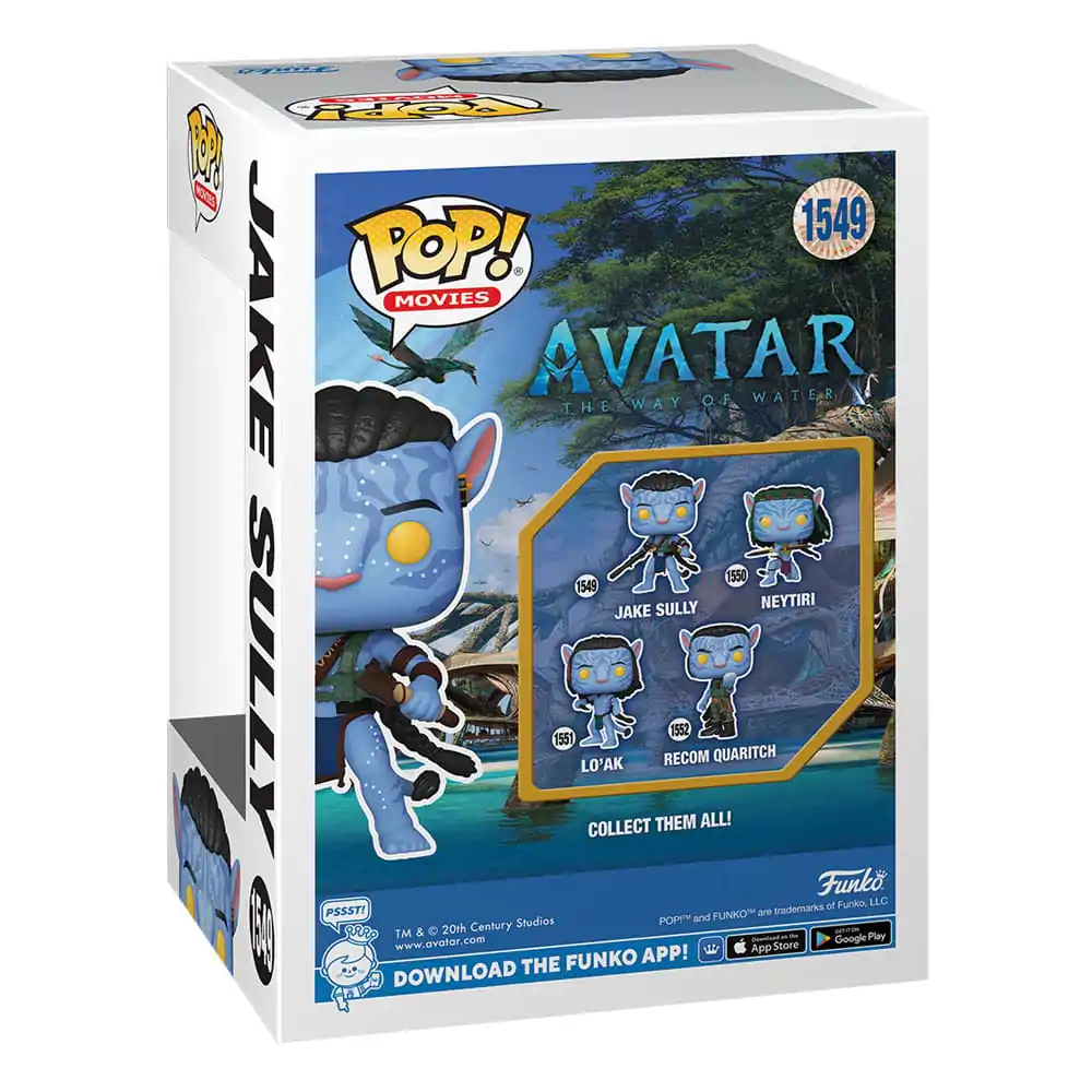 Avatar: The Way of Water POP! Movies Vinyl Figur Jake Sully (Battle) 9 cm termékfotó