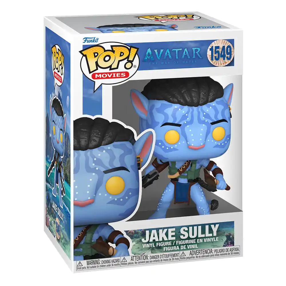 Avatar: The Way of Water POP! Movies Vinyl Figur Jake Sully (Battle) 9 cm termékfotó