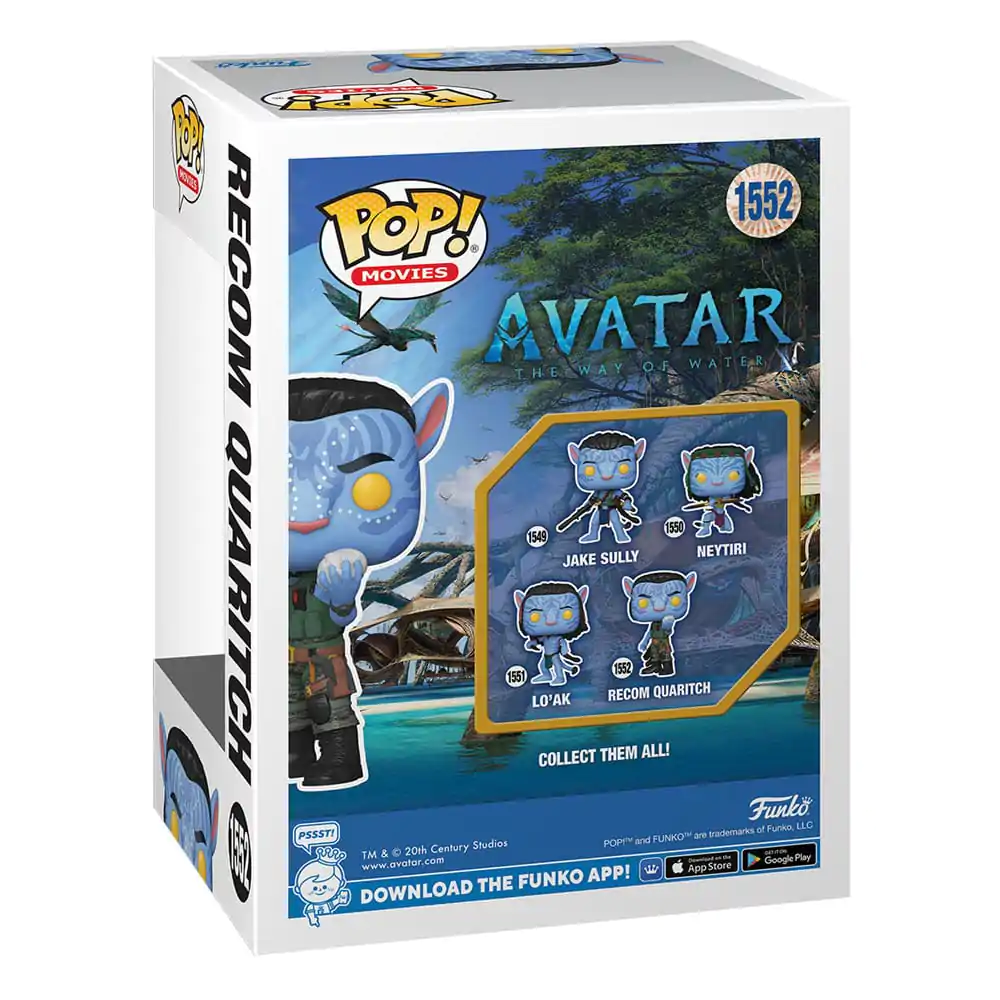 Avatar: The Way of Water POP! Movies Vinyl Figur Recom Quaritch 9 cm termékfotó