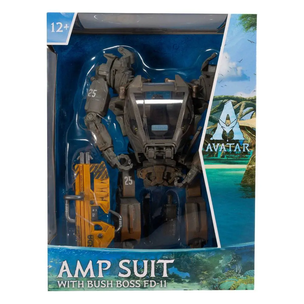 Avatar: The Way of Water Megafig Actionfigur Amp Suit with Bush Boss FD-11 30 cm termékfotó